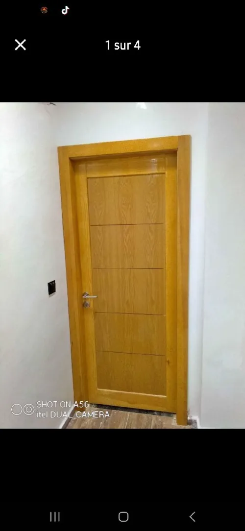 porte en bois sur mesure