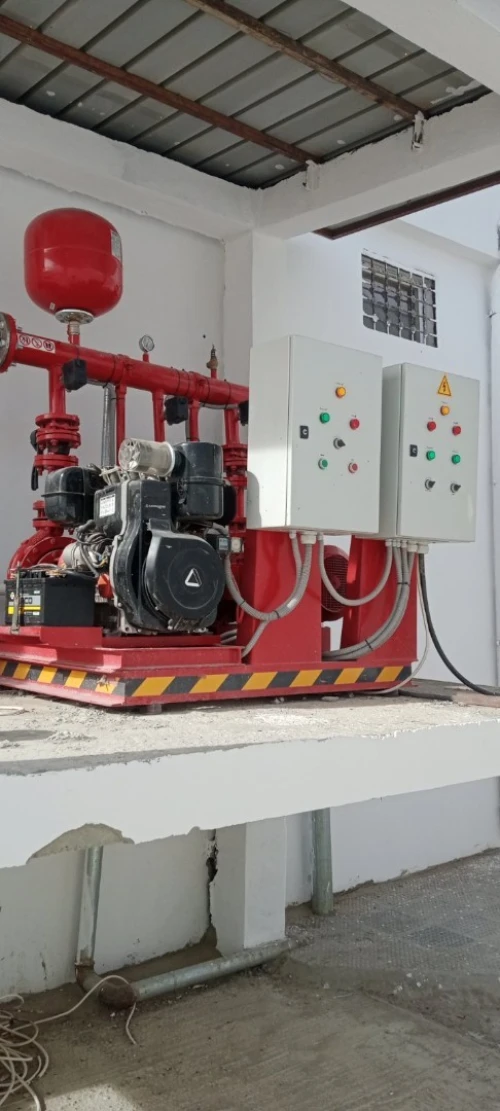 SKID STATION DE POMPAGE ANTI INCENDIE