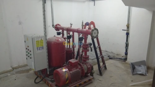 > Station Anti Incendie sur skid