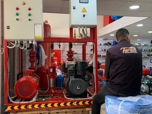 STATION POMPAGE SKID ANTI INCENDIE 