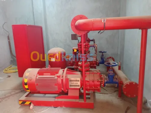  > Station Anti Incendie sur skid