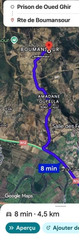 Vente Terrain Béjaïa Oued ghir