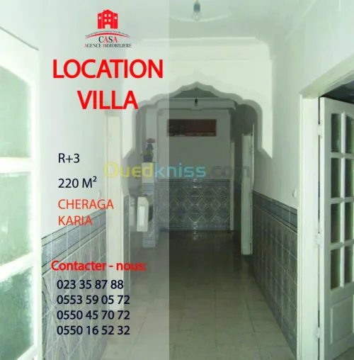 Location Villa Alger Cheraga