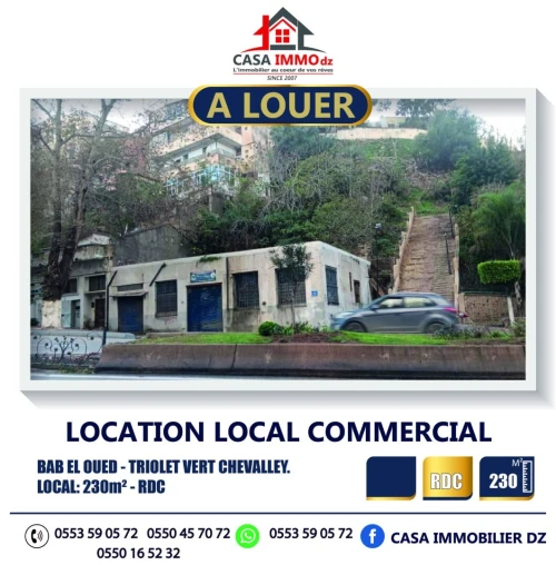 Location Local Alger Bab el oued