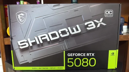Msi shadow 3x rtx 5080 jdida jamais utilisee jamais che3lat kayen livraison meilleur prix 34m