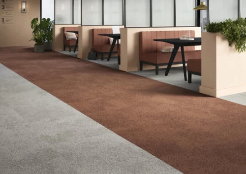 Pose de moquette, revêtement mural en PVC, plafond.