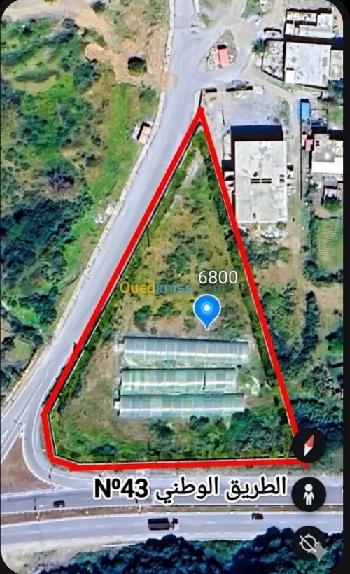 Vente Terrain Jijel Sidi abdelaziz