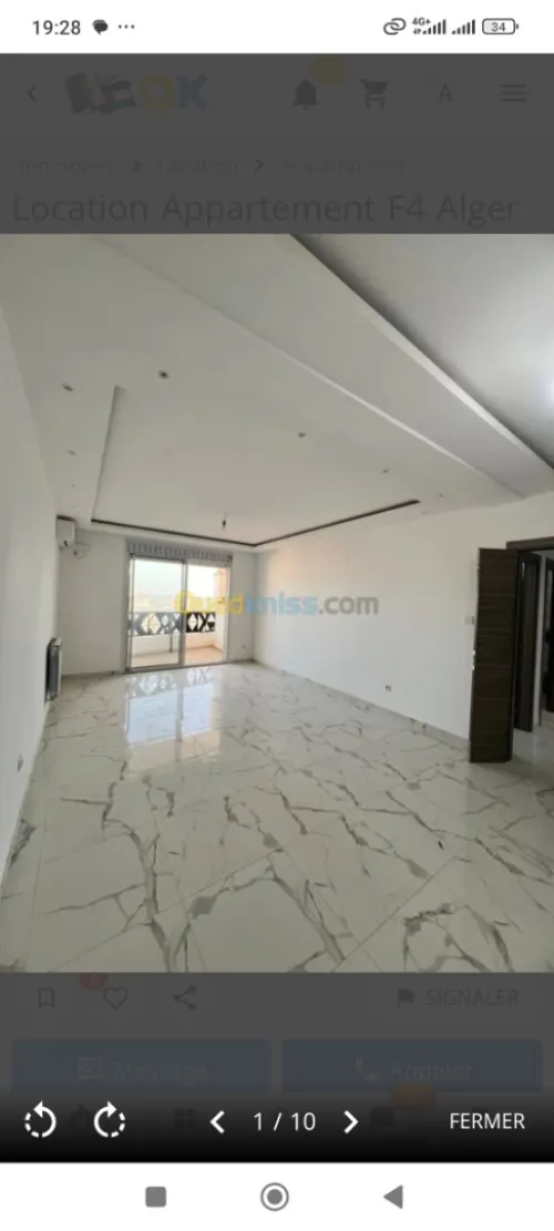 Location Appartement F4 Alger Ouled fayet 5