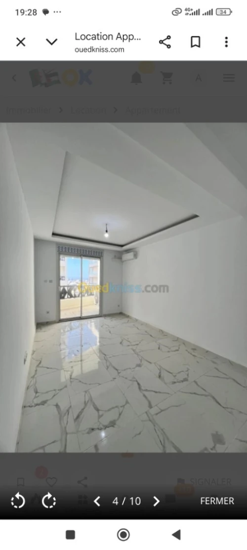 Location Appartement F4 Alger Ouled fayet