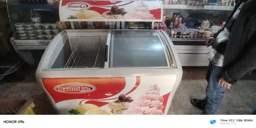 Conjulateur la crème + frigo comptoir