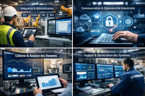 Services IT/OT pour l'Industrie - Intégration, Digitalisation et Performance Opérationnelle.