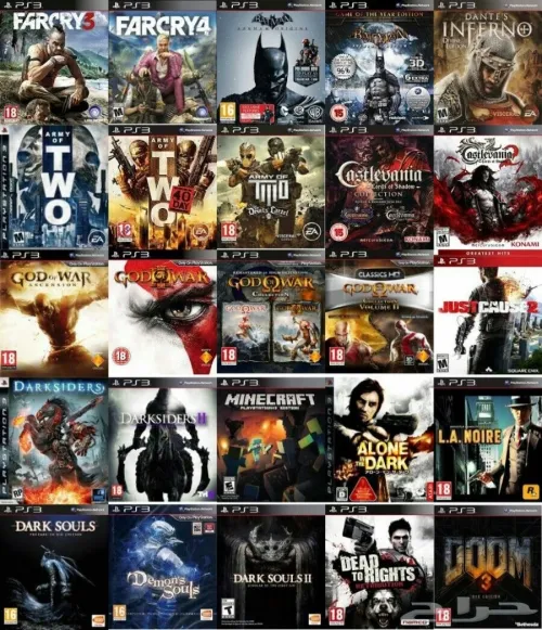 تحميل العاب ps2 و ps3 و ps4 و Xbox 360