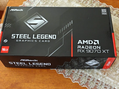 RX 9070XT 16GB ASROCK STEEL LEGEND DARK NEUF
