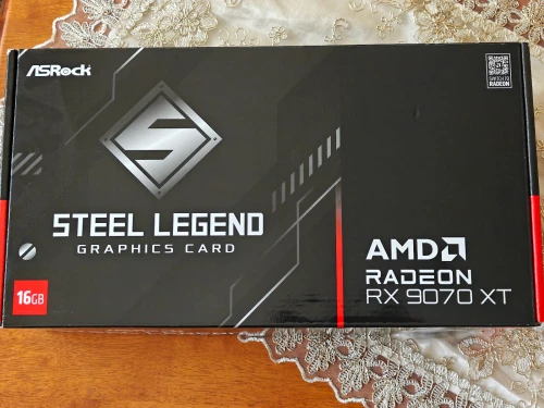 RX 9070XT 16GB ASROCK STEEL LEGEND DARK NEUF