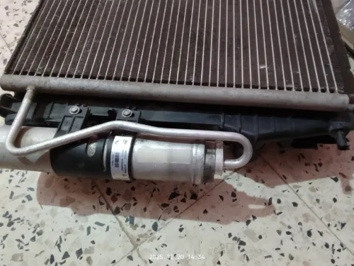 Clim et radiateur jumlé