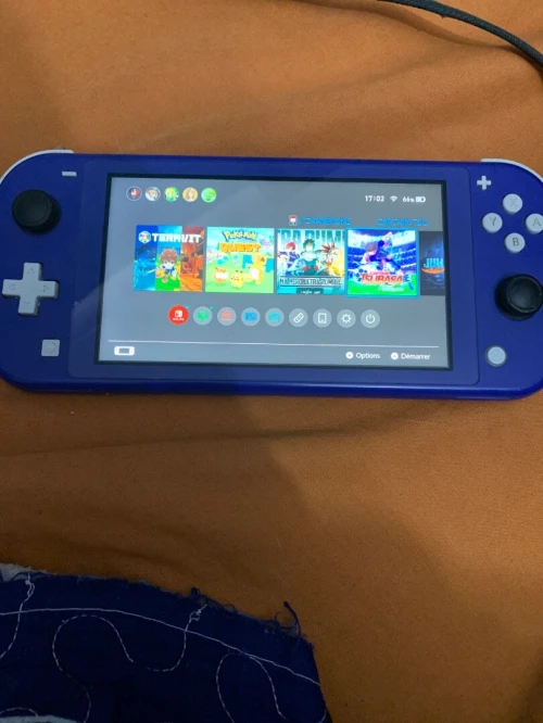Nintendo Switch lite Bleu nuit