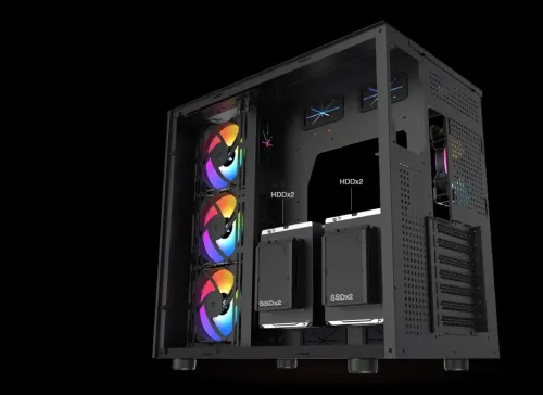 BOITIER  XIGMATEK AQUARIUS PRO 7 FANS ARGB