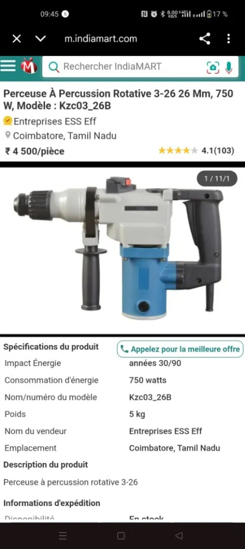 marteau piqueur