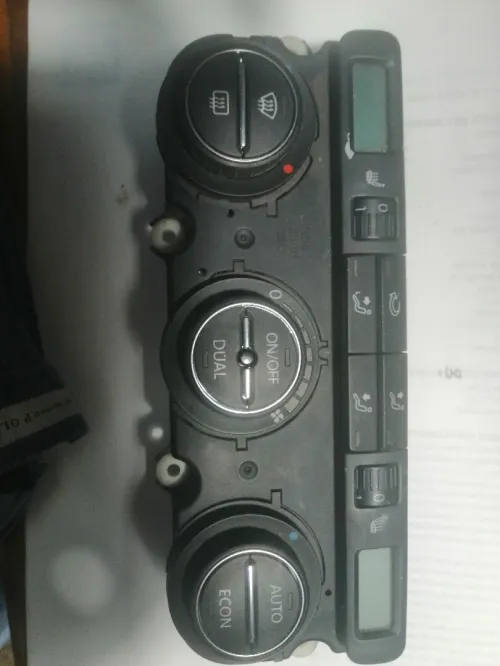 console de climatronic