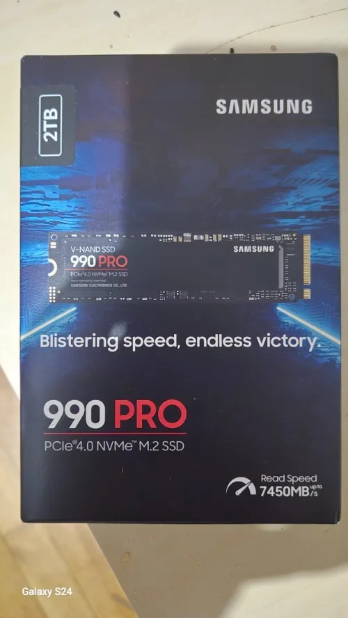 SSD Samsung NVME pro 990 2TB neuf sous emballage jamais utilisé jaya caba France boîte scellé
