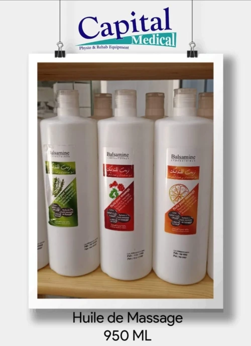 Huile de massage pour usage professionnel 