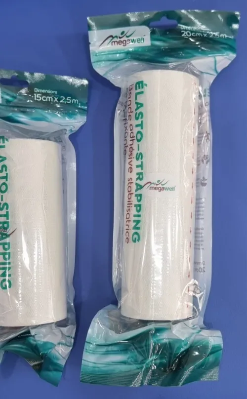 Elasto strapping bande adhésive auto-fixante