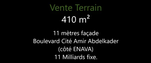 Vente Terrain Oran Oran
