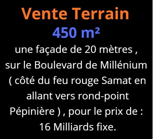 Vente Terrain Oran Bir el djir