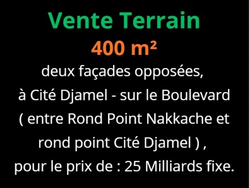 Vente Terrain Oran Oran