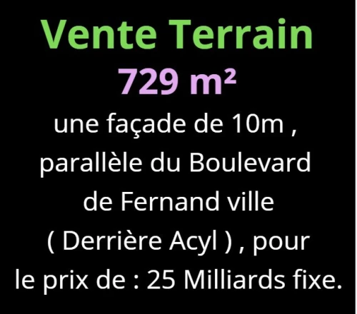 Vente Terrain Oran Bir el djir