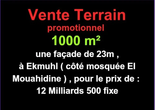 Vente Terrain Oran Oran