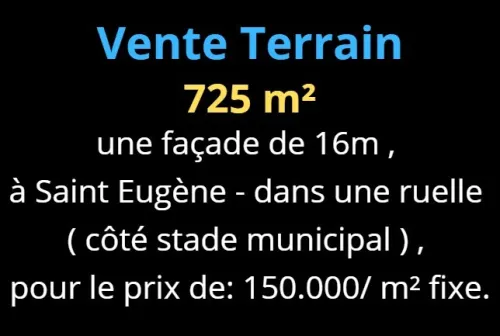 Vente Terrain Oran Oran