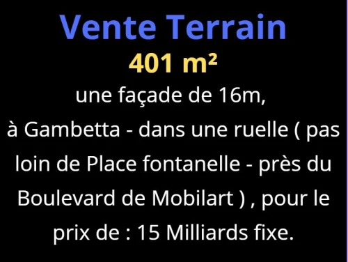 Vente Terrain Oran Oran