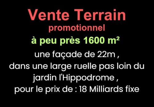 Vente Terrain Oran Oran