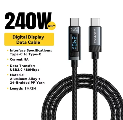 Chargeur fast type c type c