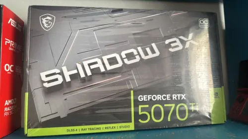 Rtx 5070 ti shadow 3x jamais ouvert
