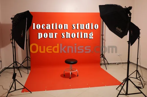 location studio pour Shooting photo 