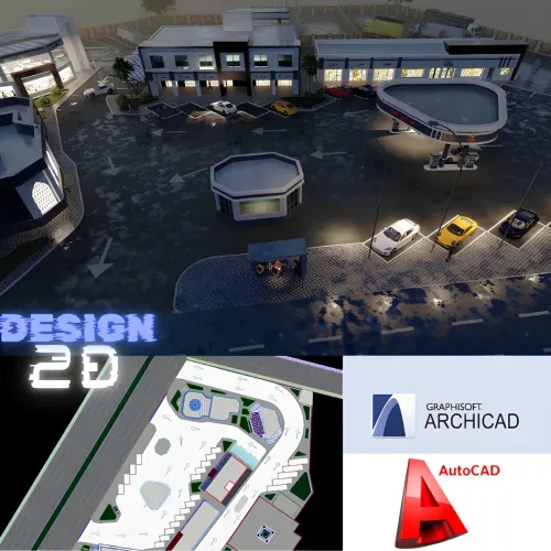 Rendu 3D Modélisation, Animation, Design 2D et Montage des vidéos 