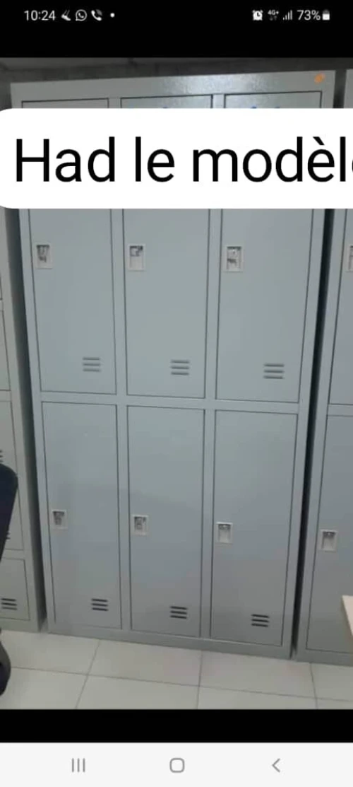 Fabrication armoire métallique et vestiaires, boîtes au lettres sur mesure 