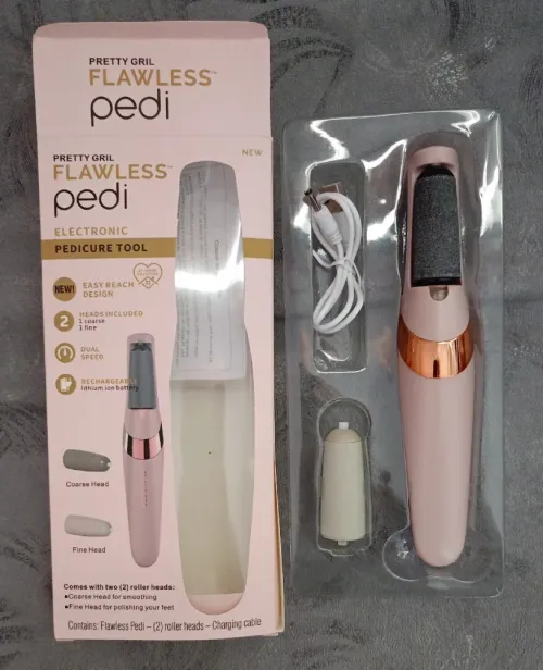 Râpe pieds électrique 