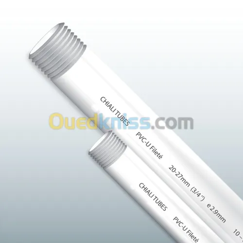 Tube PVC Fileté  