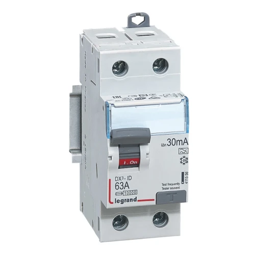 Interrupteur différentiel 63A - type A 30mA LEGRAND