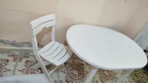 Table et chaise