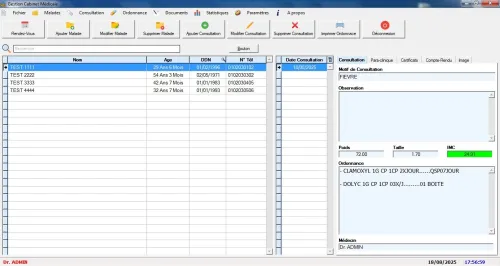Gestion Cabinet Médical
