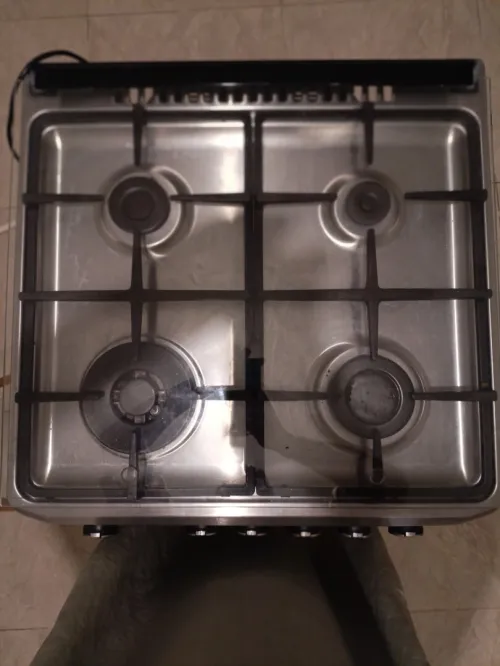 Cuisinière Maxtor 4 Feu Inox Ventilé tabouna