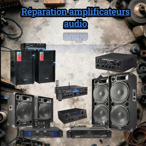 Reparation amplificateur audio