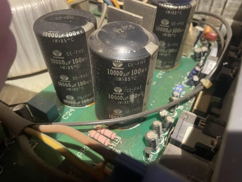 Reparation amplificateur audio