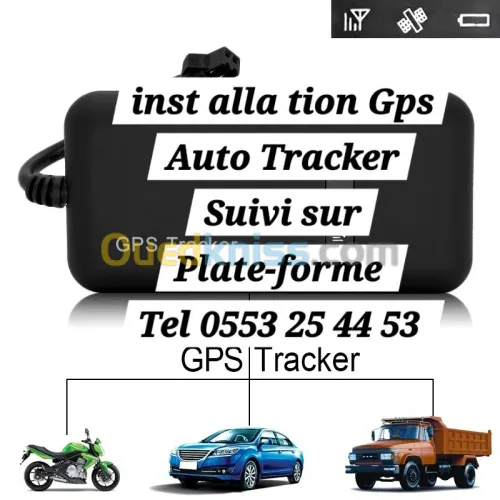 Installation  GPS TRACKER 4G  Automobiles  Avec  Suivi  sur Plate-Forme  / SMS & Alarme auto