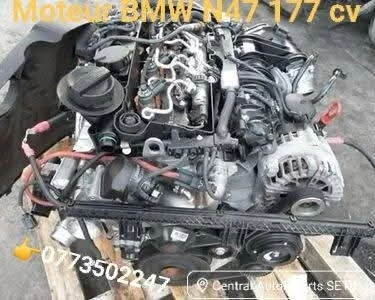 MOTEUR BMW N47 177 cv E87 LCI 120 D E90 LCI 320 D 2008 + X1 E84 2.0 X3 E83 LCI