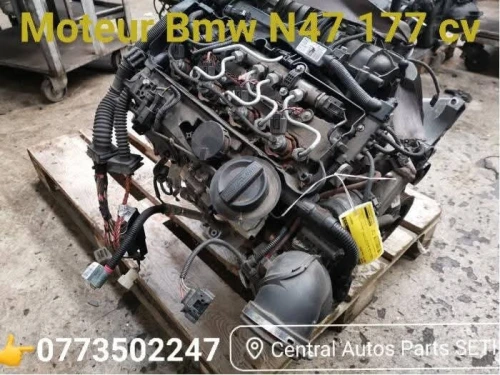 MOTEUR BMW N47 177 cv E87 LCI 120 D E90 LCI 320 D 2008 + X1 E84 2.0 X3 E83 LCI